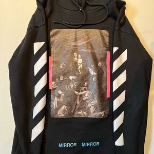 Off white Caravaggio black hoodie
